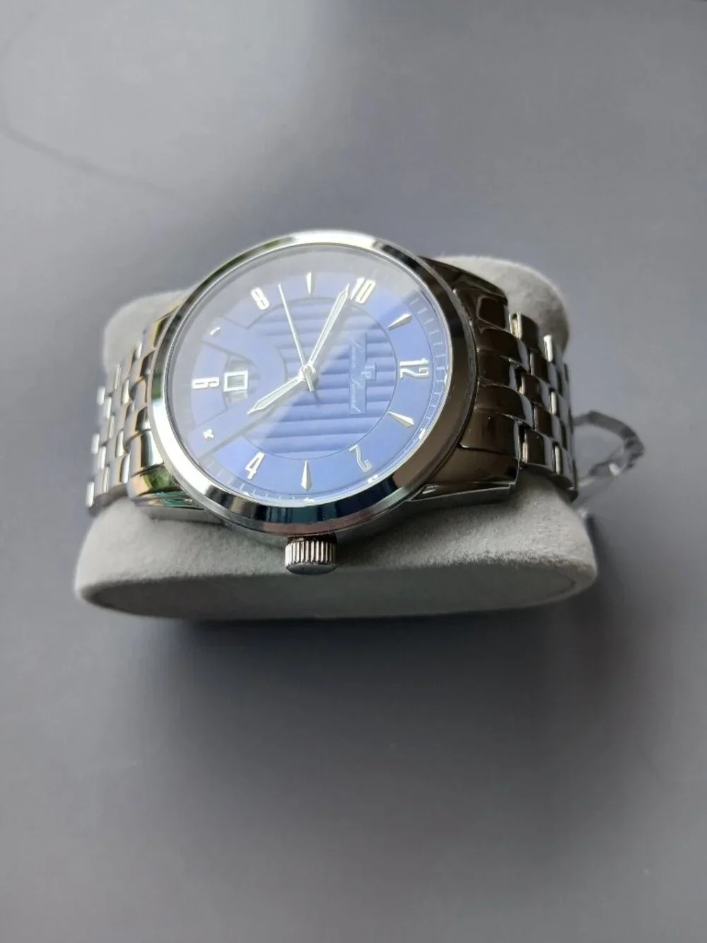 Lucien Piccard - NY Giants Blue and Steel Watch